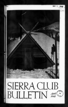 Sierra Club Bulletin 1948 Vol 33 No 4 April thumbnail